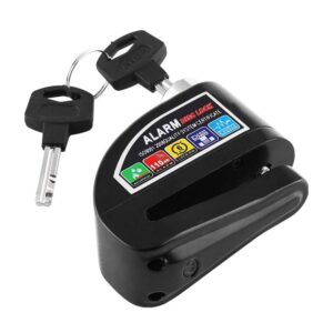 מנעול דיסק עם אזעקה 110dB לאופניים וקורקינט