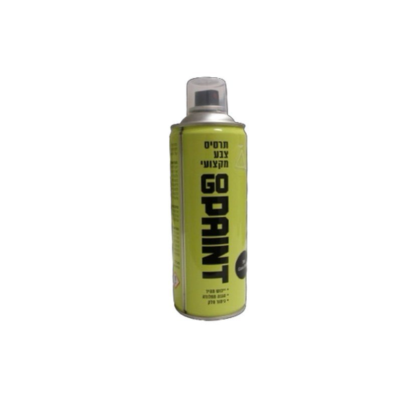 תרסיס צבע אקרילי אפור 301 GO PAINT 400 מ"ל לאופניים וקורקינטים חשמליים